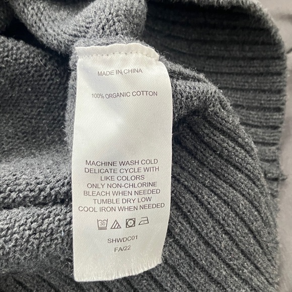 Quince oversized cotton boyfriend sweater - Picture 6 of 7